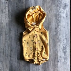 Hooded romper from Lulu & Roo